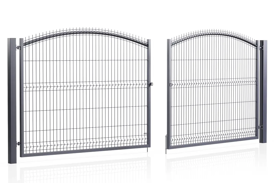 Dviveriai-vartai-3D-A-tipo-segmentas-Metallum-Novum - Metallum Novum