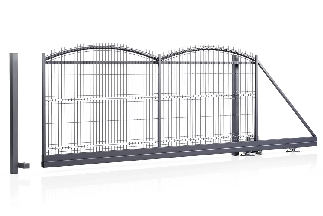 Stumdomi-vartai-3D-A-tipo-segmentas-Metallum-Novum - Metallum Novum